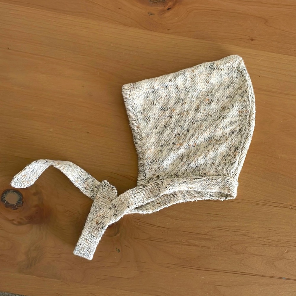 Zara baby bonnet